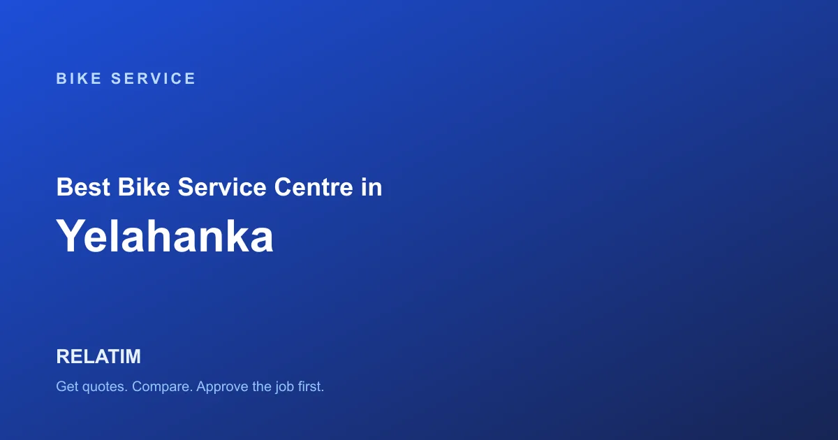 Best Bike Service Centre in Yelahanka, Bangalore